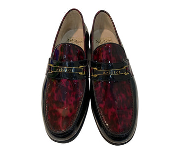 ARBITER  Black patent Tarta Bordo